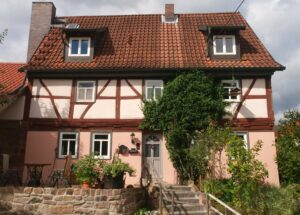 Das romantische Fachwerkhaus in Rödles in der Streutalallianz (Foto: Herr Seufert)