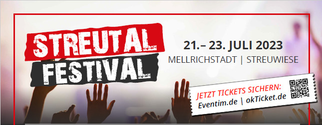 Banner Streutal Festival 2023