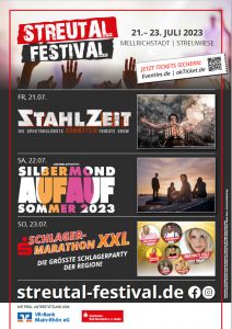 Plakat Streutal Festival 2023