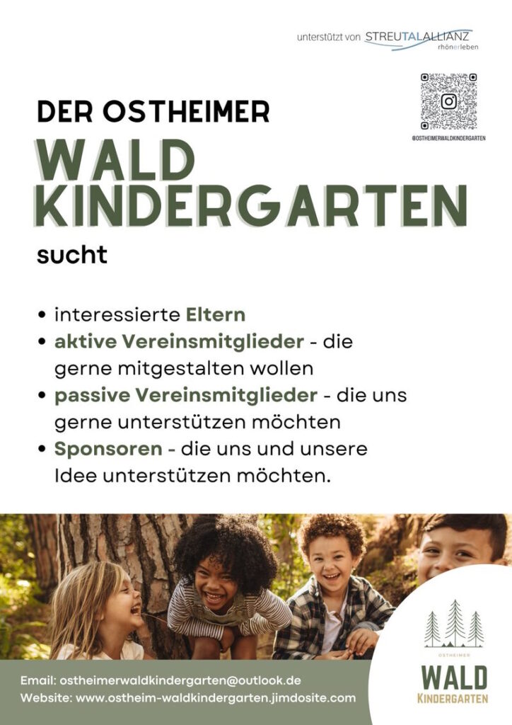 Ostheimer_Waldkindergarten_Plakat